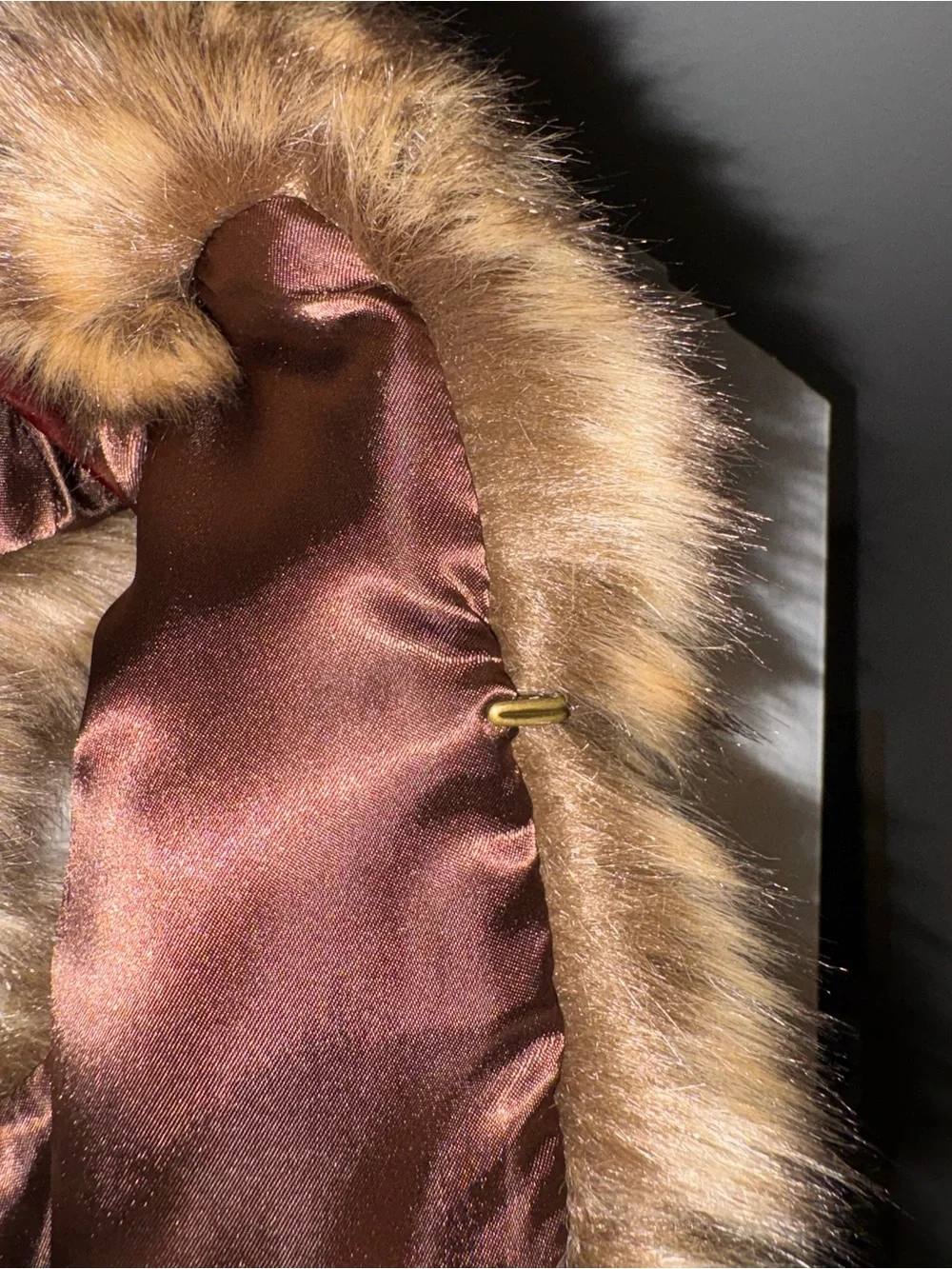 Ralph Lauren Brown Faux Fur Vest Toddler 2T Unisex